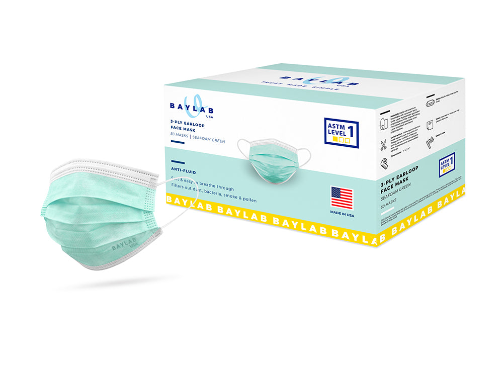 Face Mask ASTM 1 Green