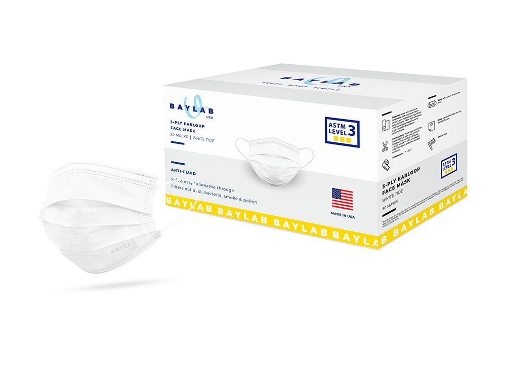 Face Mask ASTM 3 White